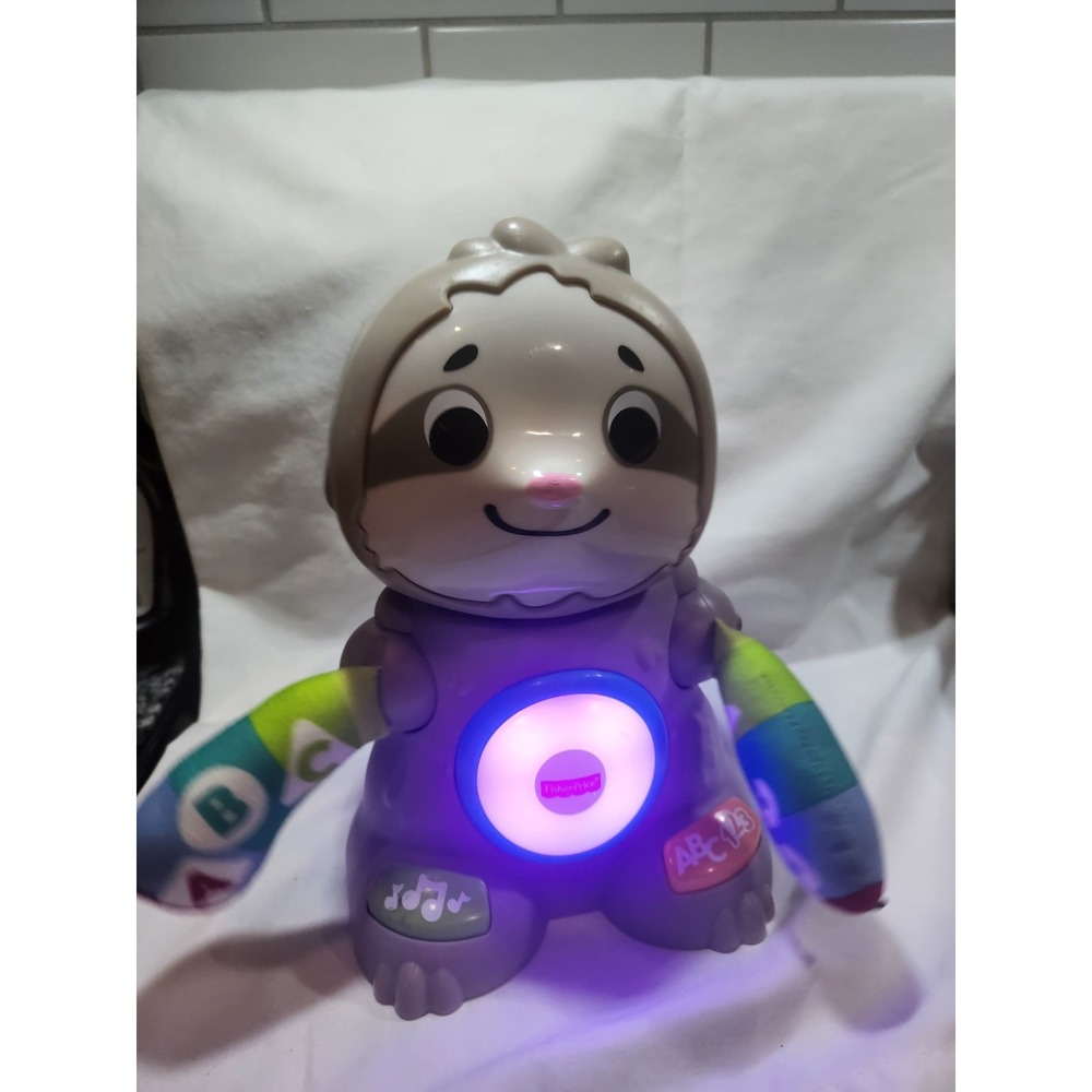 Fisher-Price Linkimals Smooth Moves Sloth, Interactive Music and Lights (Works!) - Picture 4 of 16